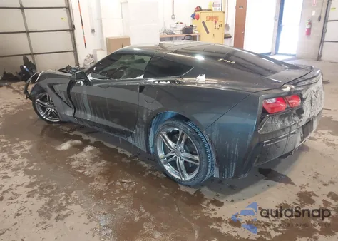 2017 Chevrolet Corvette Stingray from USA, damaged, VIN 1G1YB2D72H5120874